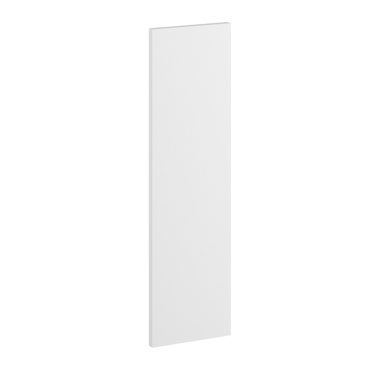 Udvendig gavl 68 x 280 cm - Hvid med faste mål